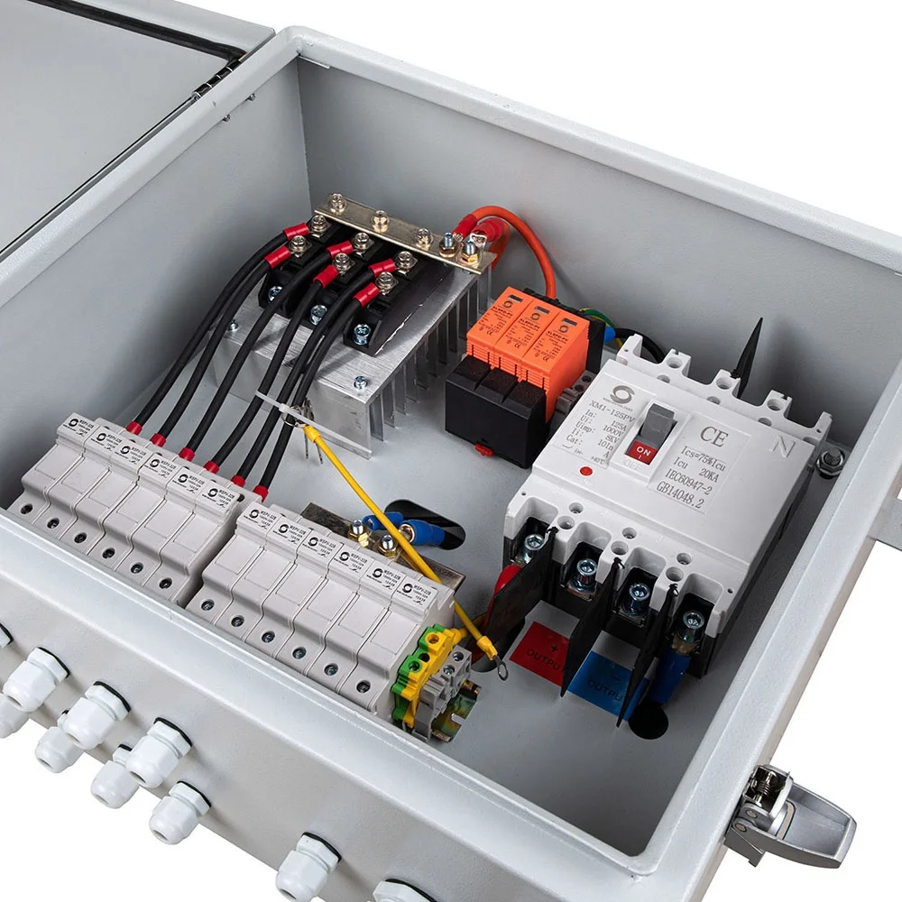 Solar Combiner Box - صندوق تجميع الطاقة الشمسية الكهروضوئية 1000