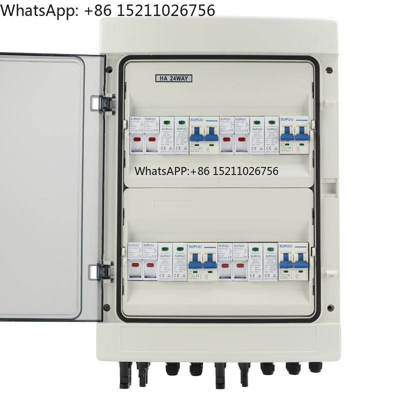 Solar Combiner Box - 4 سلسلة 600 فولت 4 في