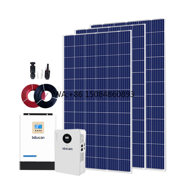 Off Grid Solar Kit - نظام طاقة شمسية كامل خارج الشبكة،