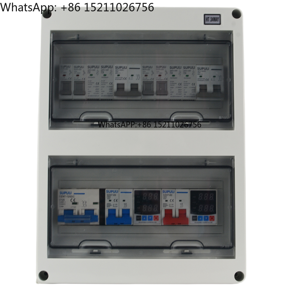 AC + DC الموحد صندوق 2 سلسلة 2 - مراجعة Solar Combiner Box وسعره