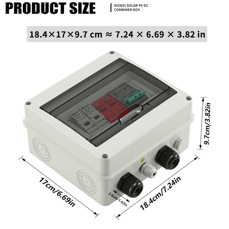 صندوق تجميع الطاقة الشمسية الك - مراجعة Solar Combiner Box وسعره