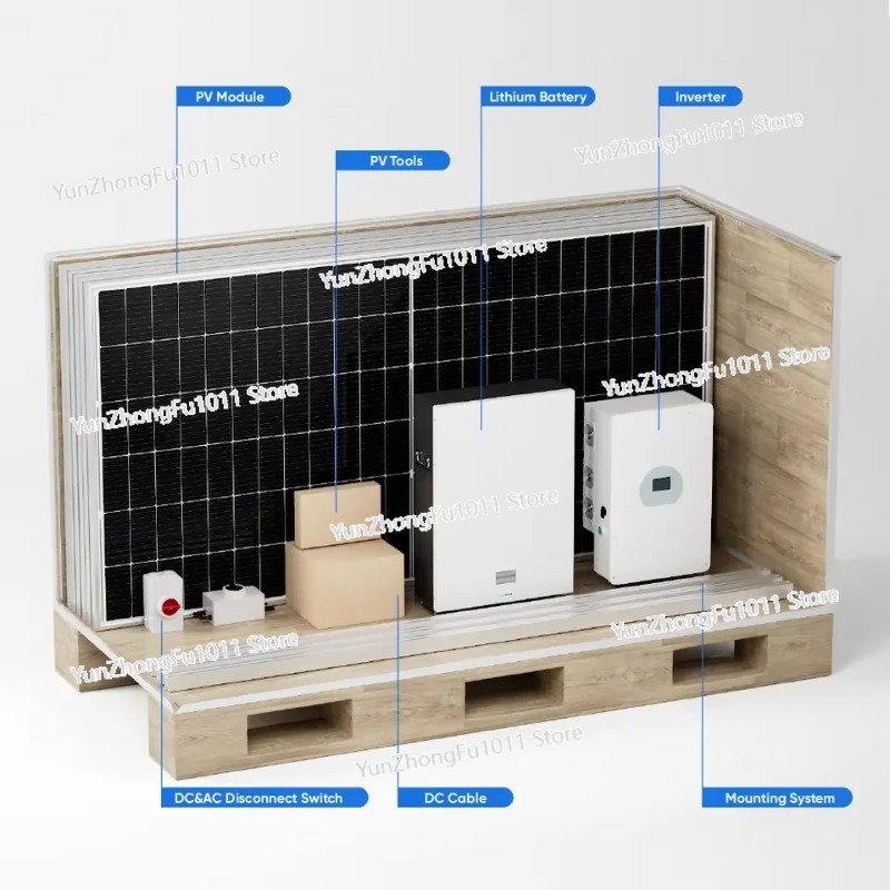 نظام طاقة شمسية خارج الشبكة كا - مراجعة Off Grid Solar Kit وسعره