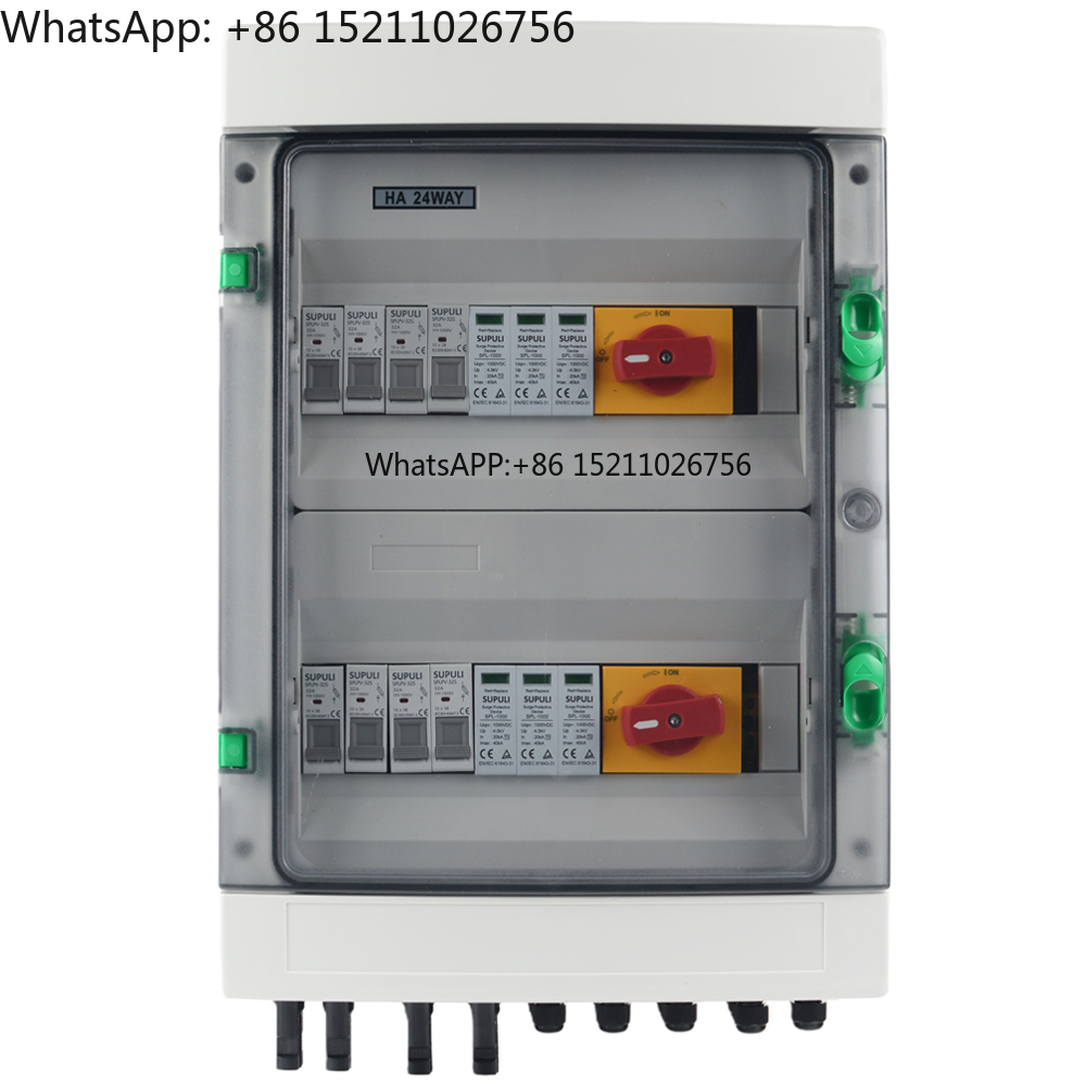 IP65 4 في 2 خارج 4 سلاسل 25A 1 - مراجعة Solar Combiner Box وسعره