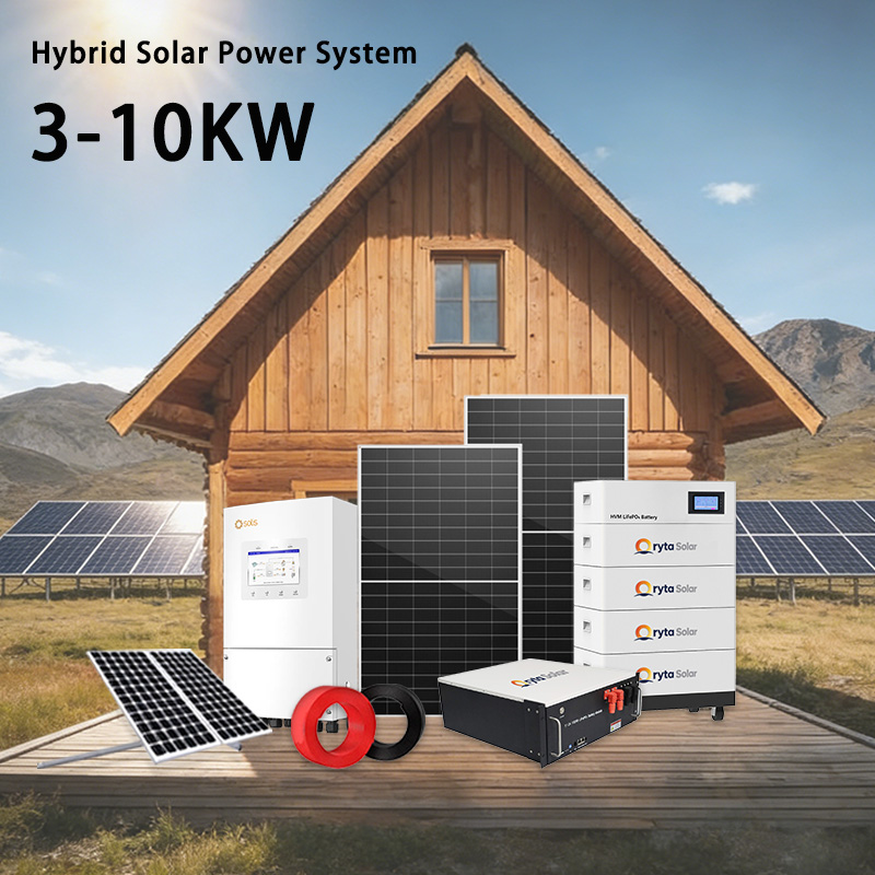 نظام طاقة شمسية هجين كامل خارج - مراجعة Off Grid Solar Kit وسعره
