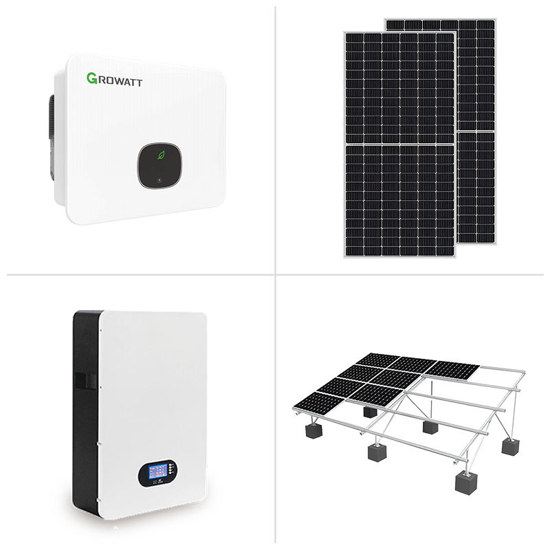 طقم شمسي كامل بقدرة 8 كيلوواط  - مراجعة Off Grid Solar Kit وسعره