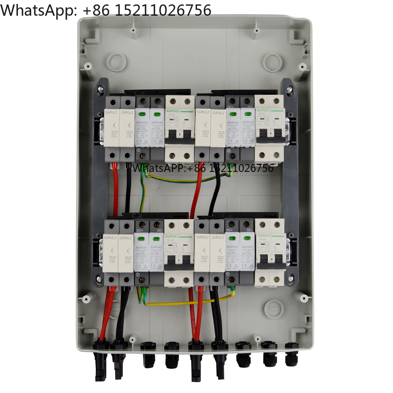 4 سلسلة 600 فولت 4 في 4 خارج 2 - مراجعة Solar Combiner Box وسعره