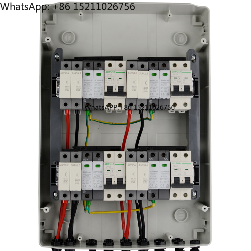 4 سلسلة 600 فولت 4 في 4 خارج 2 - مراجعة Solar Combiner Box وسعره