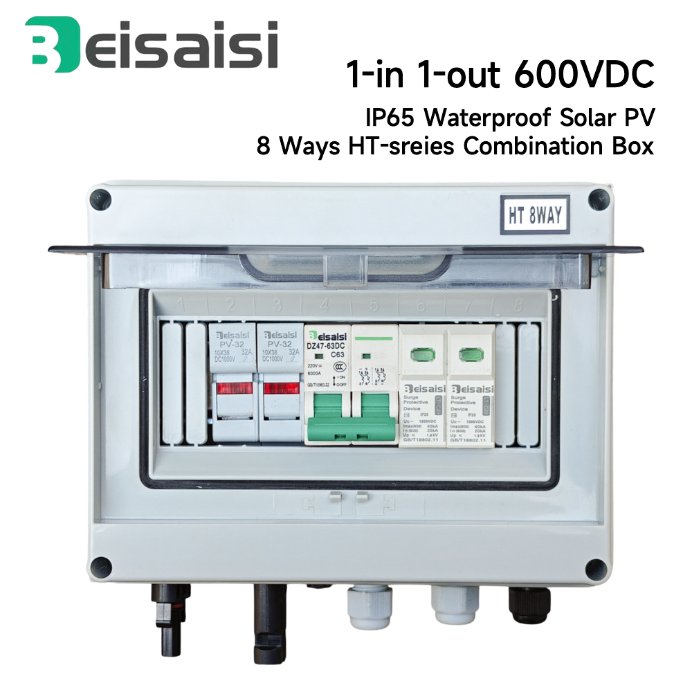 صندوق تجميع الطاقة الشمسية الك - مراجعة Solar Combiner Box وسعره