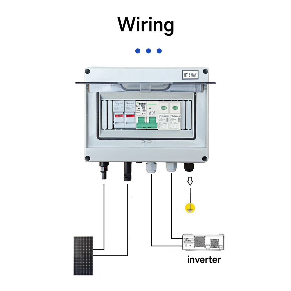 صندوق تجميع الطاقة الشمسية الك - مراجعة Solar Combiner Box وسعره