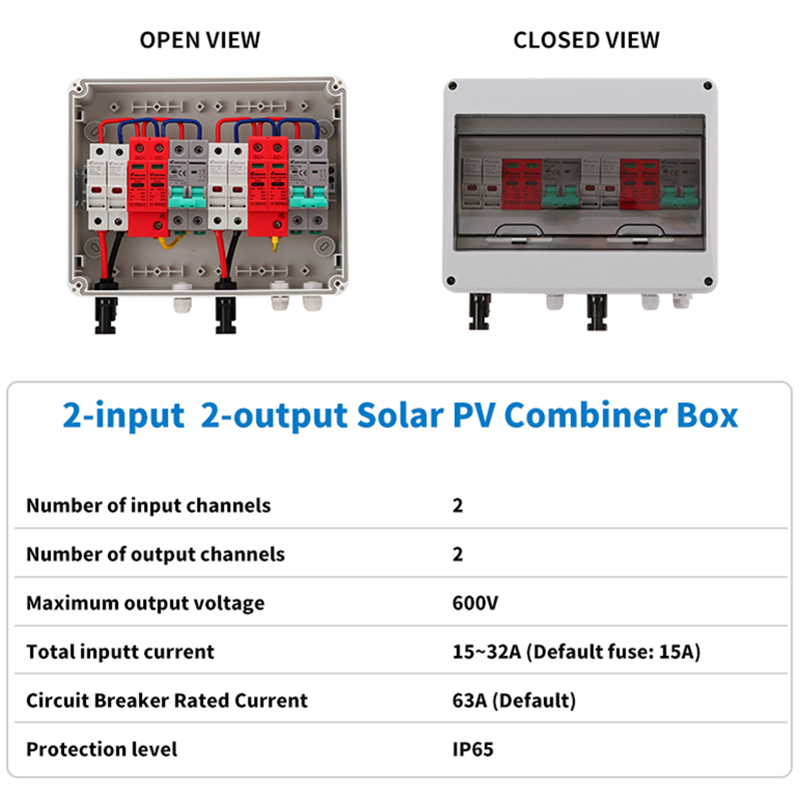 صندوق تجميع الطاقة الشمسية من  - مراجعة Solar Combiner Box وسعره