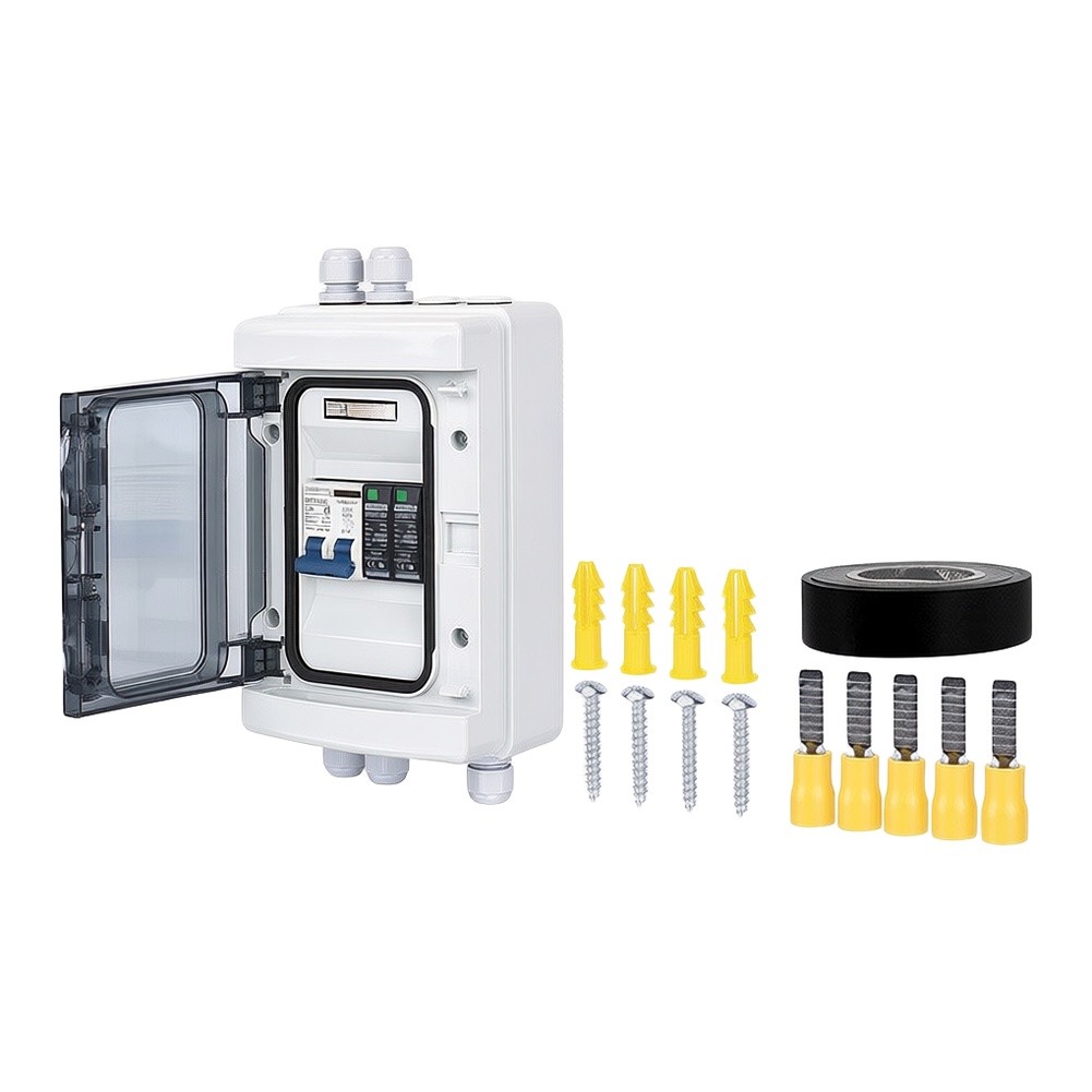 صندوق تجميع الطاقة الشمسية DC5 - مراجعة Solar Combiner Box وسعره
